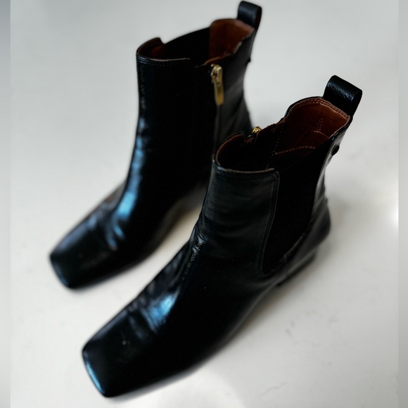 Franco Sarto Waxton Square Toe Bootie - Picture 6 of 11